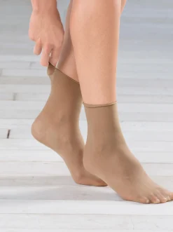 Strümpfe & Socken|Hudson Söckchen camel