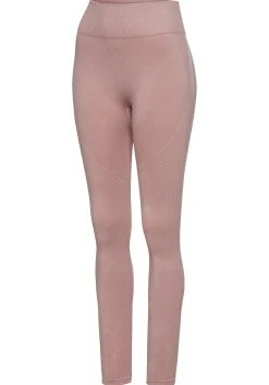 Strandmode|LASCANA Seamless Leggings mauve