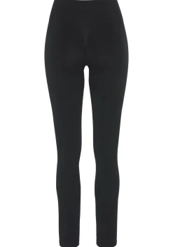 Hosen|LASCANA Seamless Leggings schwarz