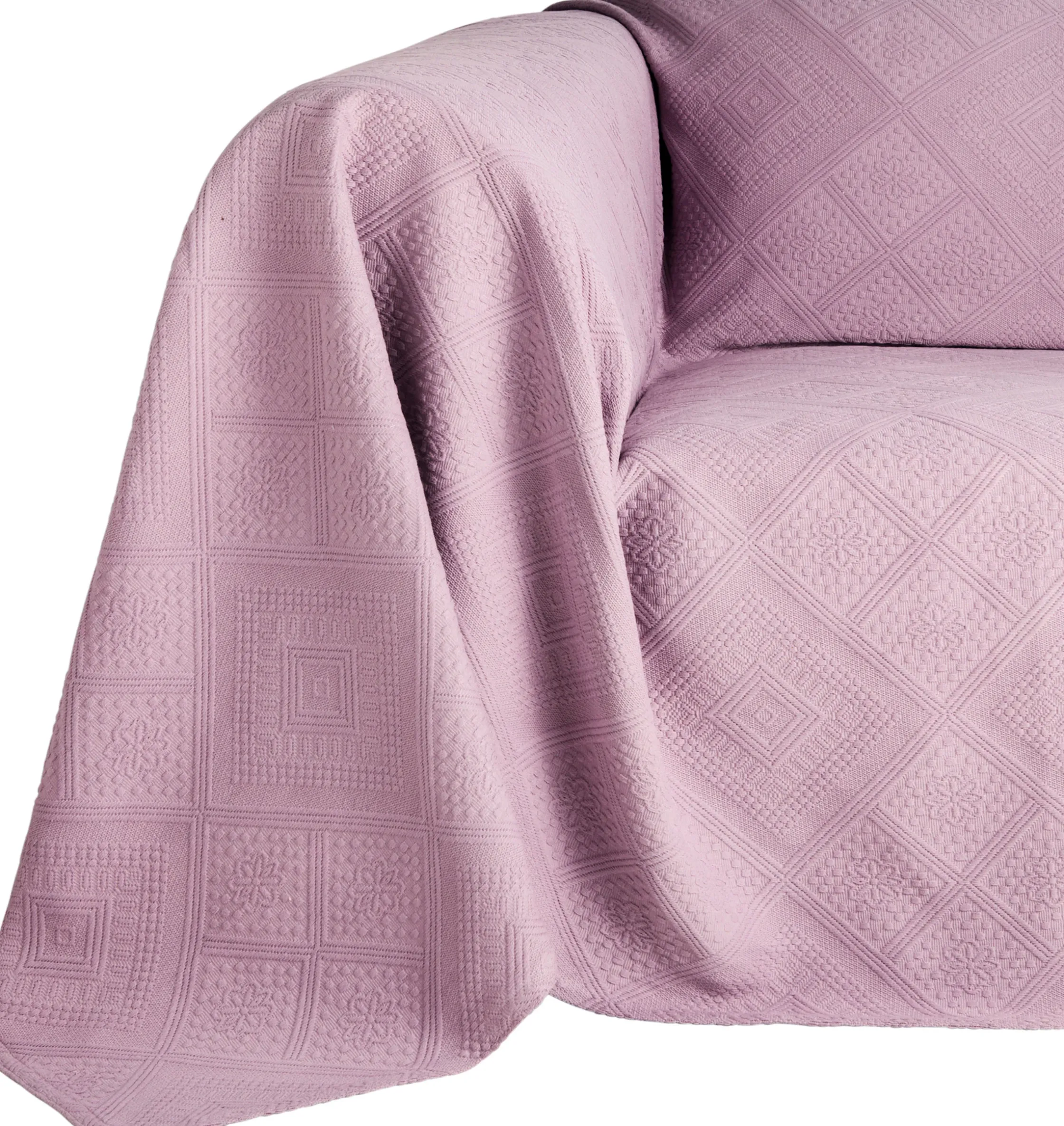 Sofaüberwürfe & Hussen|Pereira da Cunha Sesselüberwurf mauve