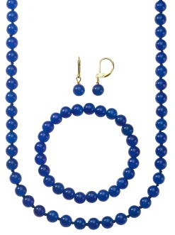 Schmuck| Set blau