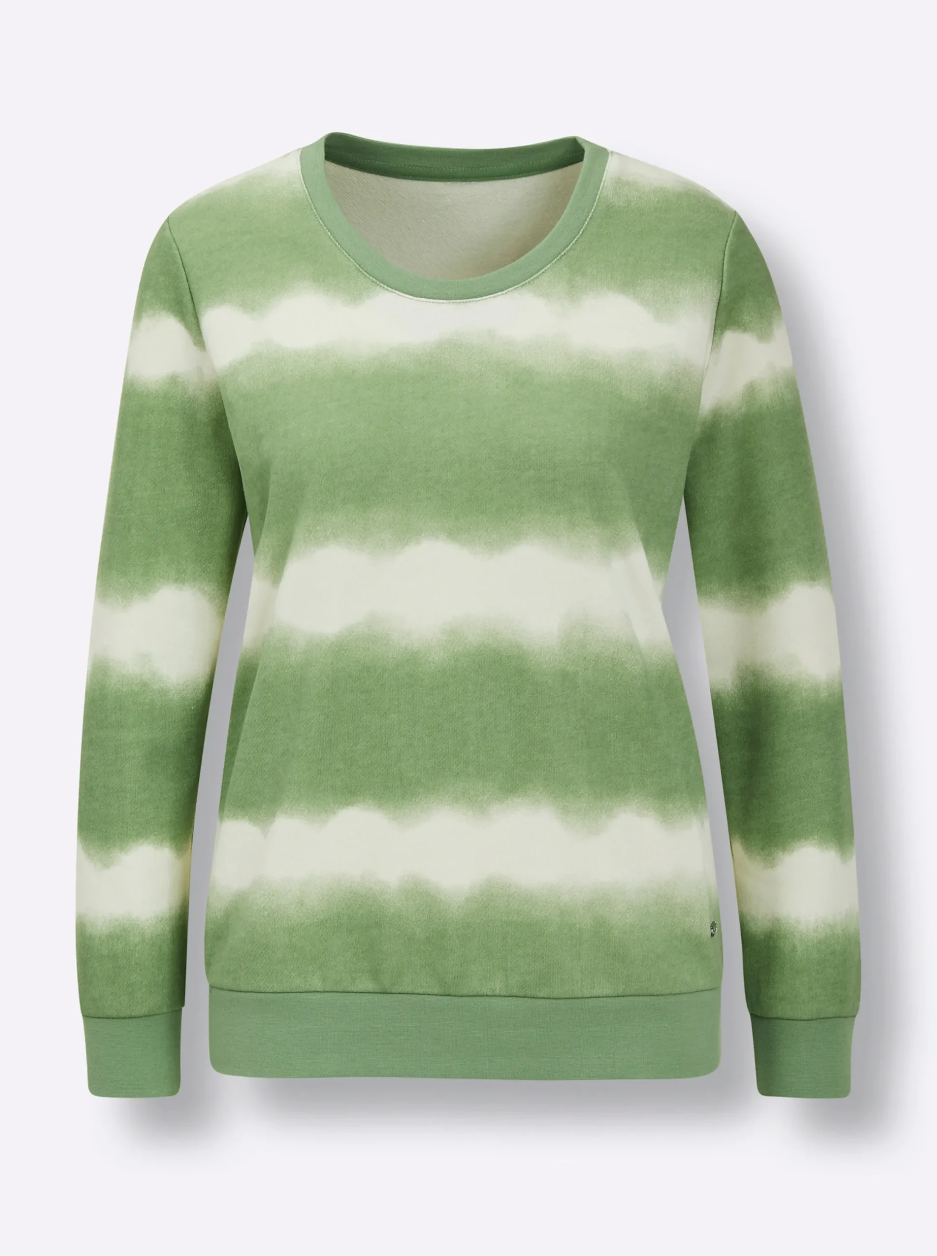 Homewear|Homewear|feel good Shirt eucalyptus-champagner-bedruckt