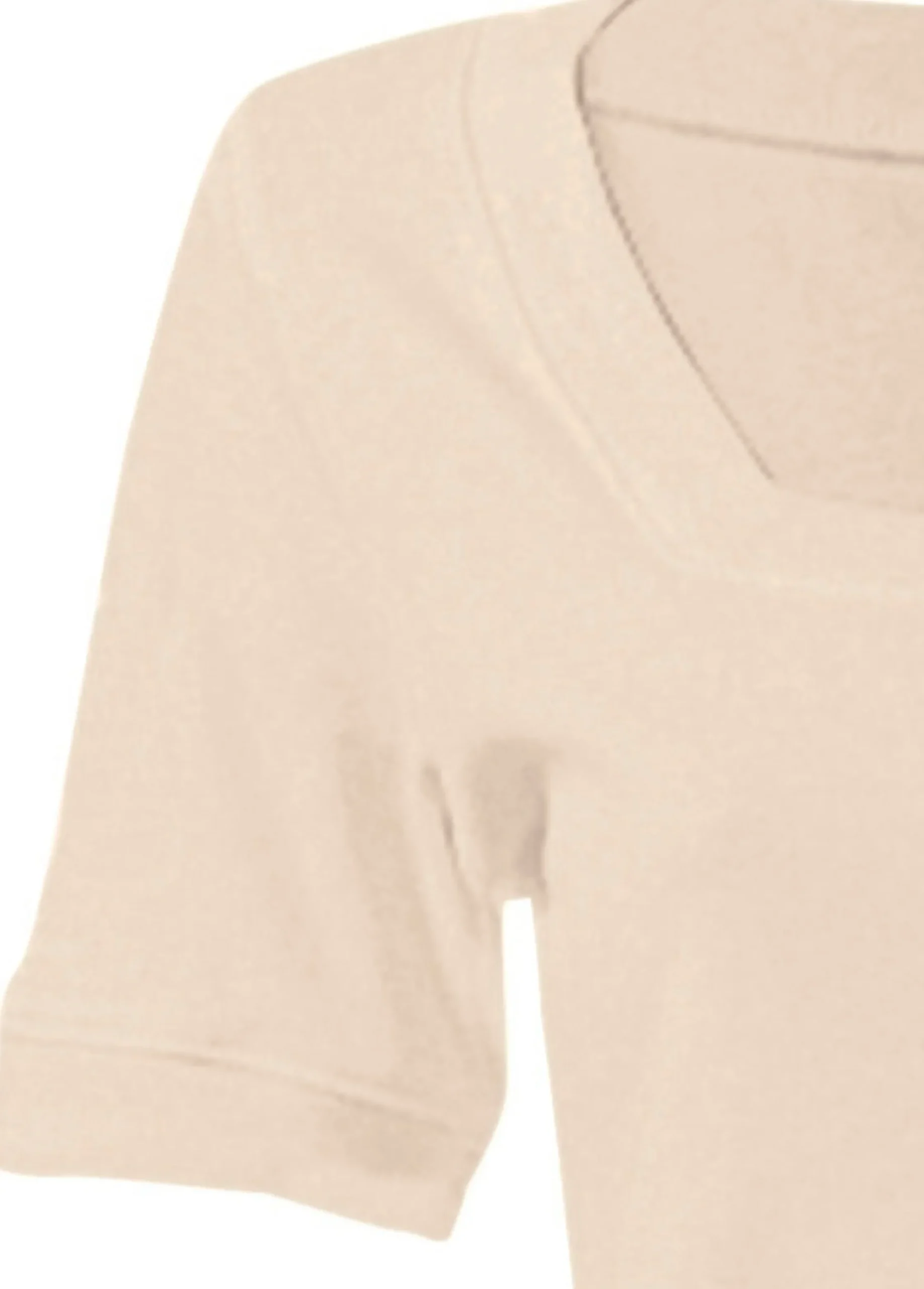 Basics|Shirts|heine Shirt aus Rippenware beige