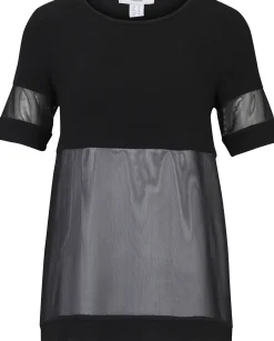 Shirts|heine Shirt im Lagen-Look schwarz