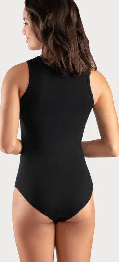 Strandmode|Shirts|Vivance Shirtbody schwarz,weiß