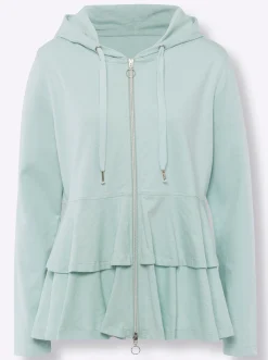 Pullover|heine Shirtjacke kalkmint