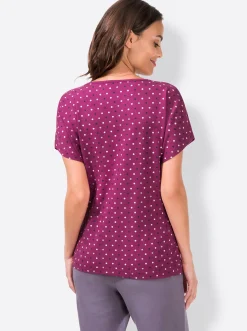 Homewear|Homewear|feel good Shirts beere+beere-gepunktet