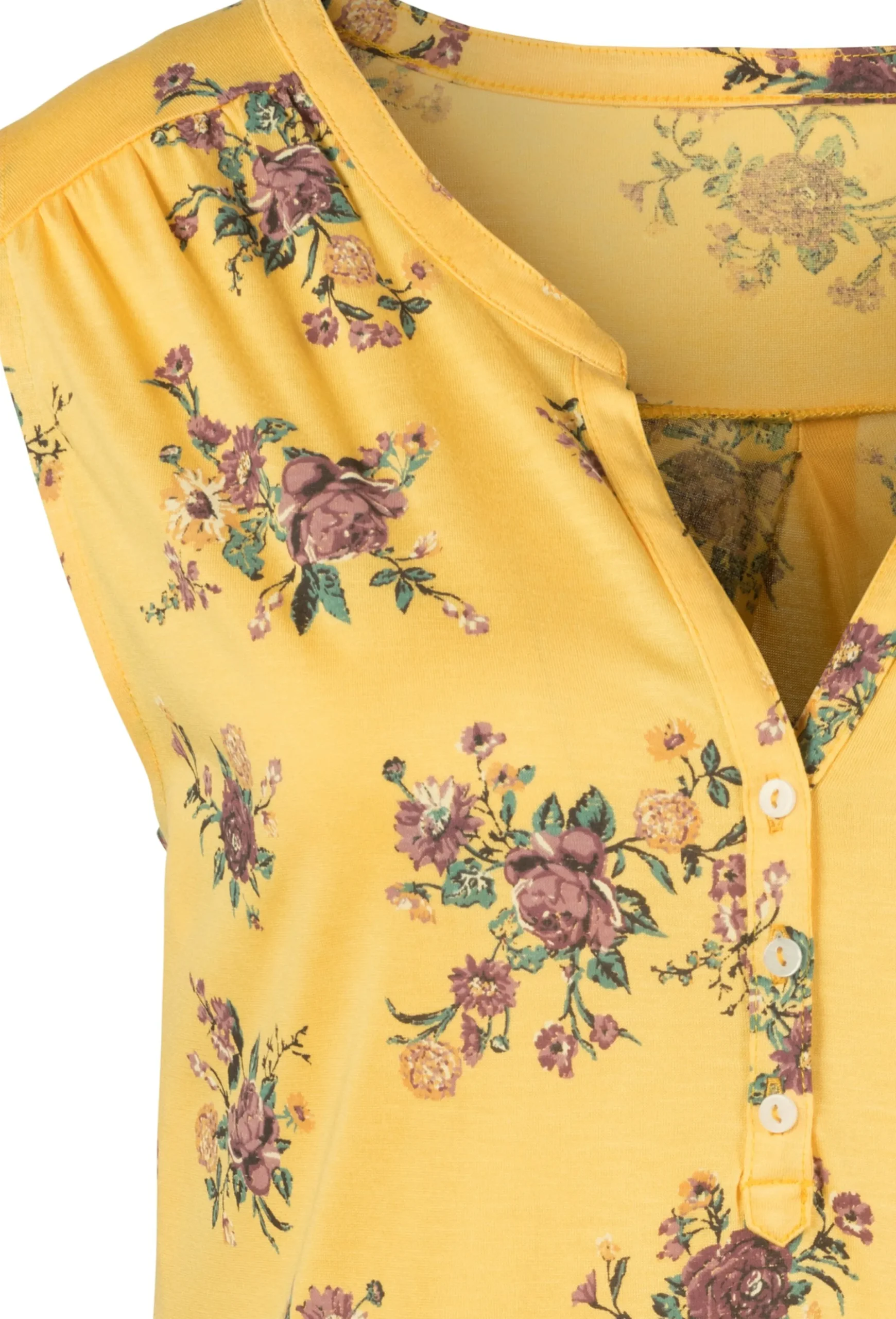 Strandmode|LASCANA Shirttop gelb