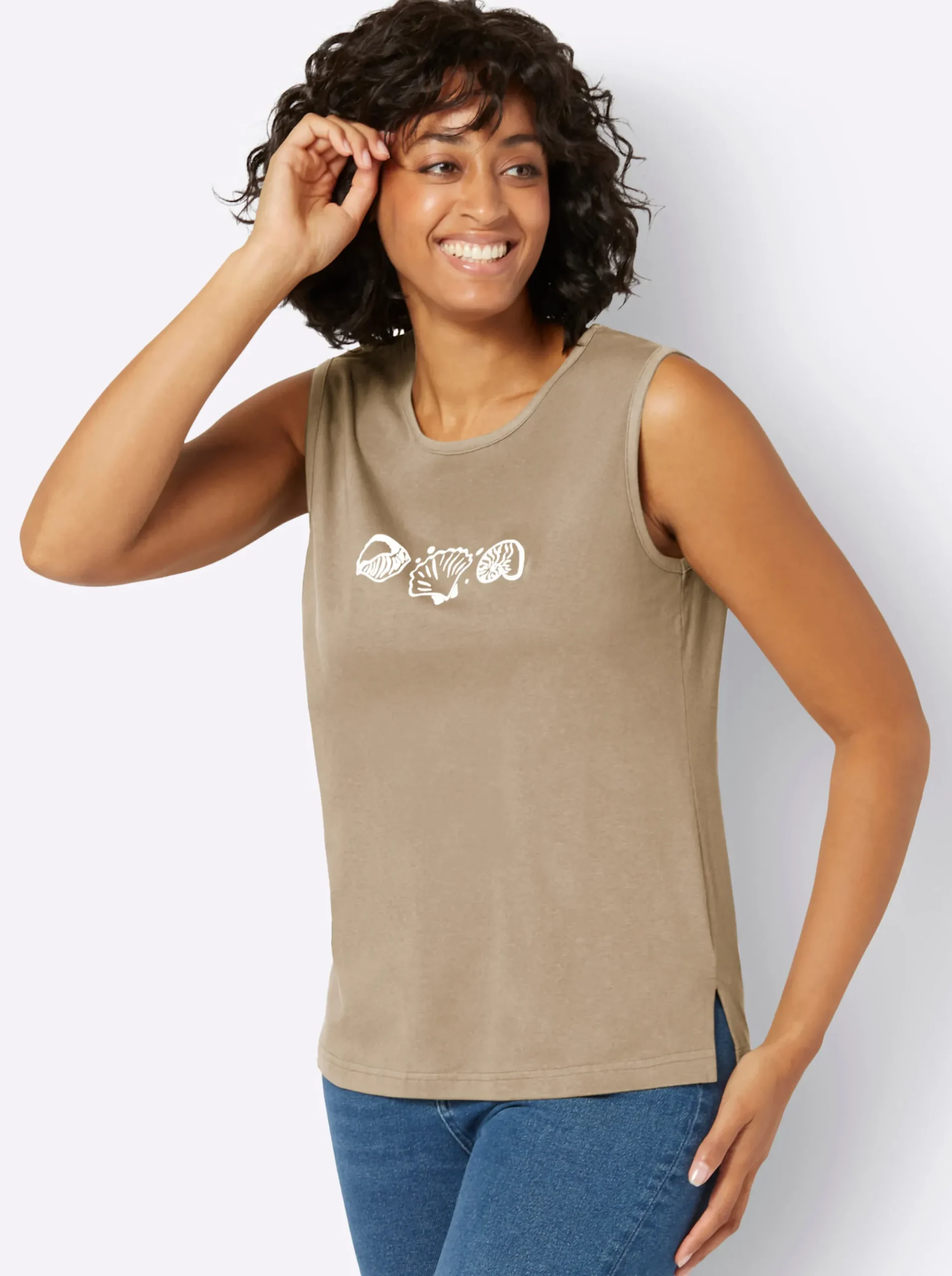 Shirts| Shirttop beige