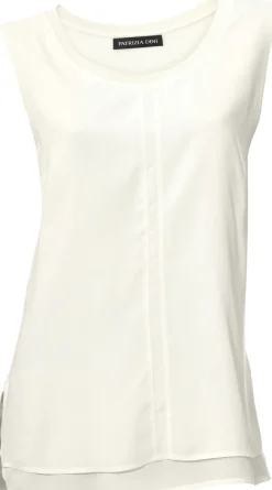 Shirts|heine Shirttop im Lagen-Look ecru