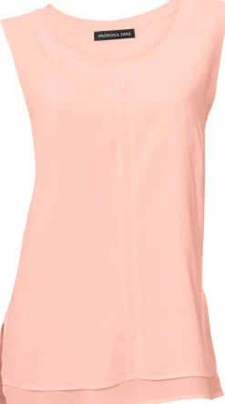 Basics|heine Shirttop im Lagen-Look apricot