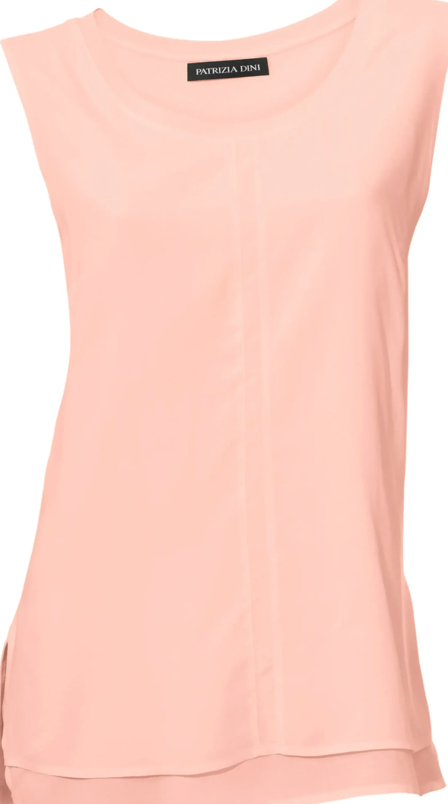 Basics|heine Shirttop im Lagen-Look apricot