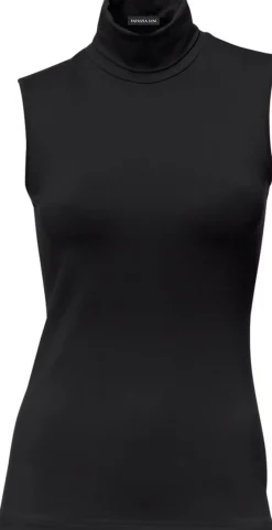 Shirts|heine Shirttop mit Rollkragen schwarz