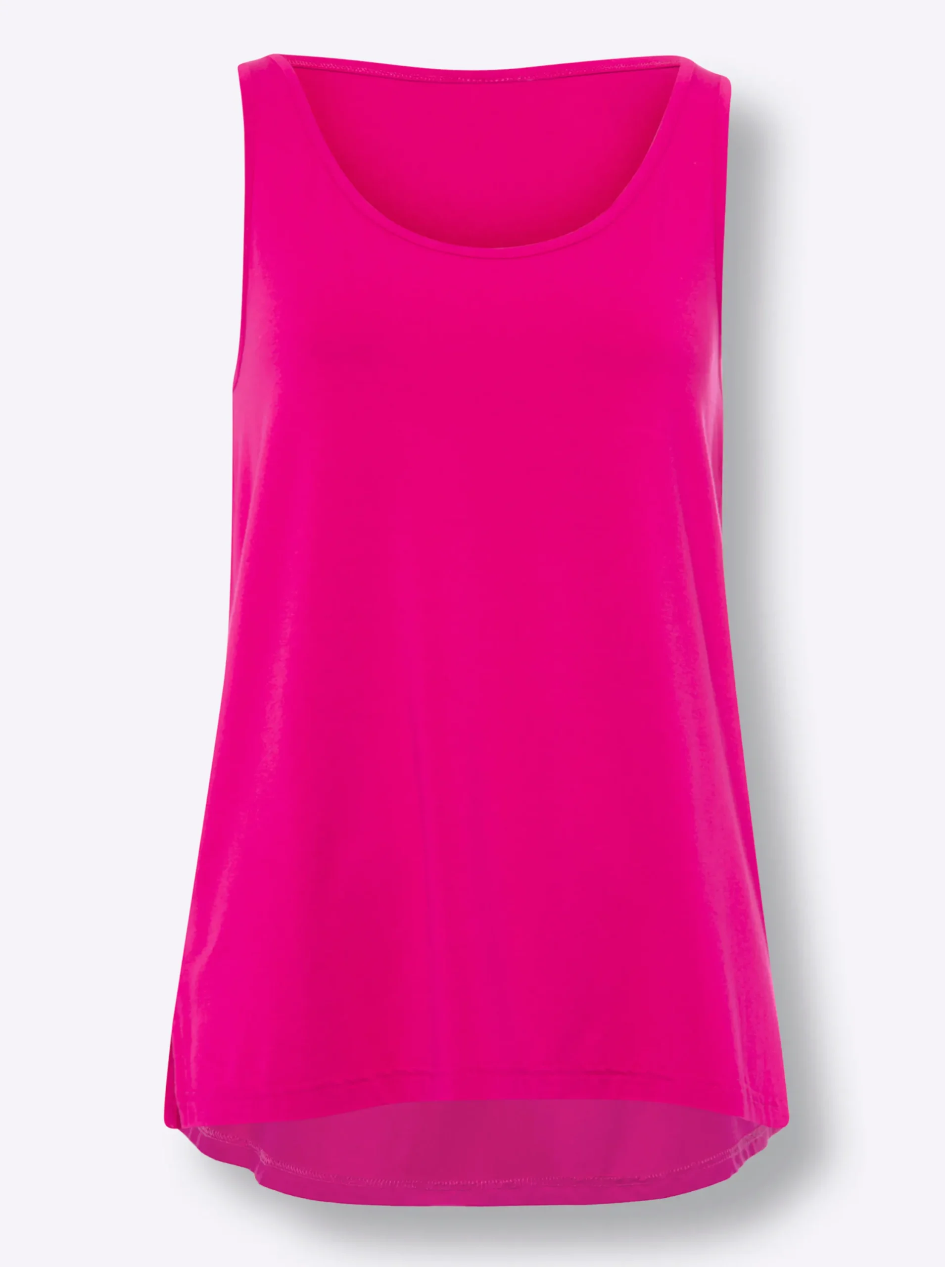 Shirts|heine Shirttop mit weitem Ausschnitt pink