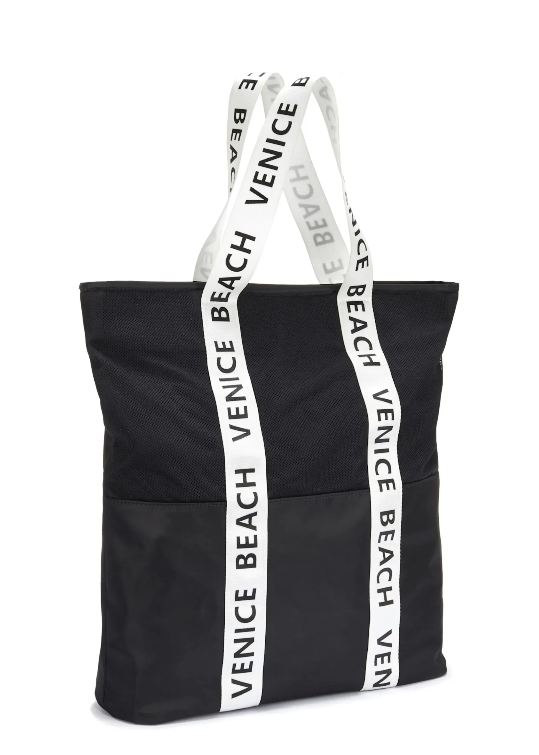 Taschen|Venice Beach Shopper schwarz-weiß