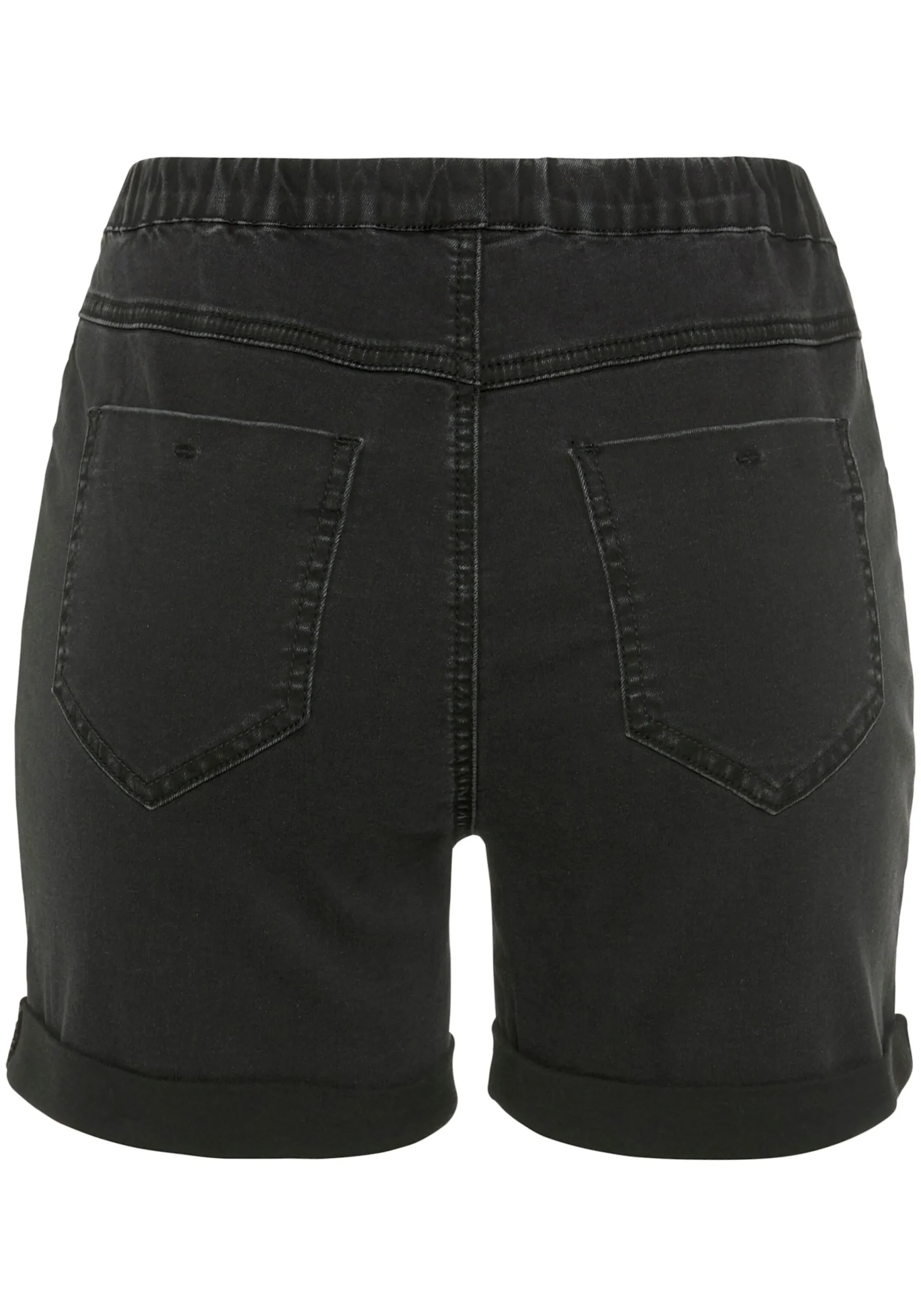 Strandmode|Hosen|Buffalo Shorts schwarz