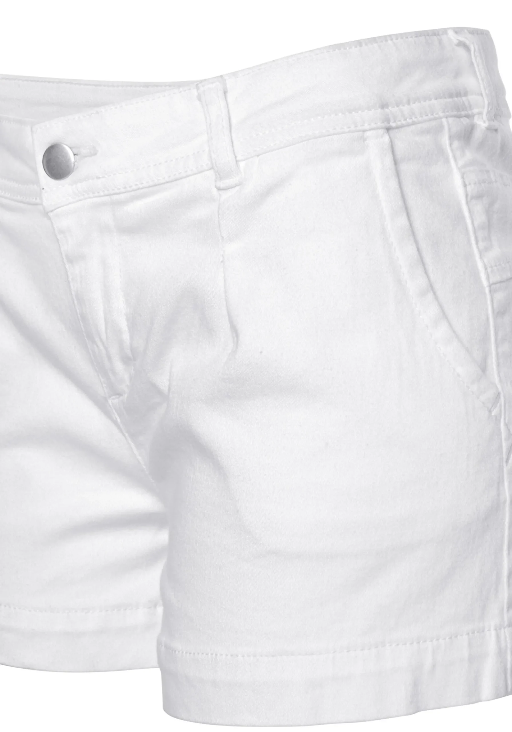 Hosen|LASCANA Shorts weiß