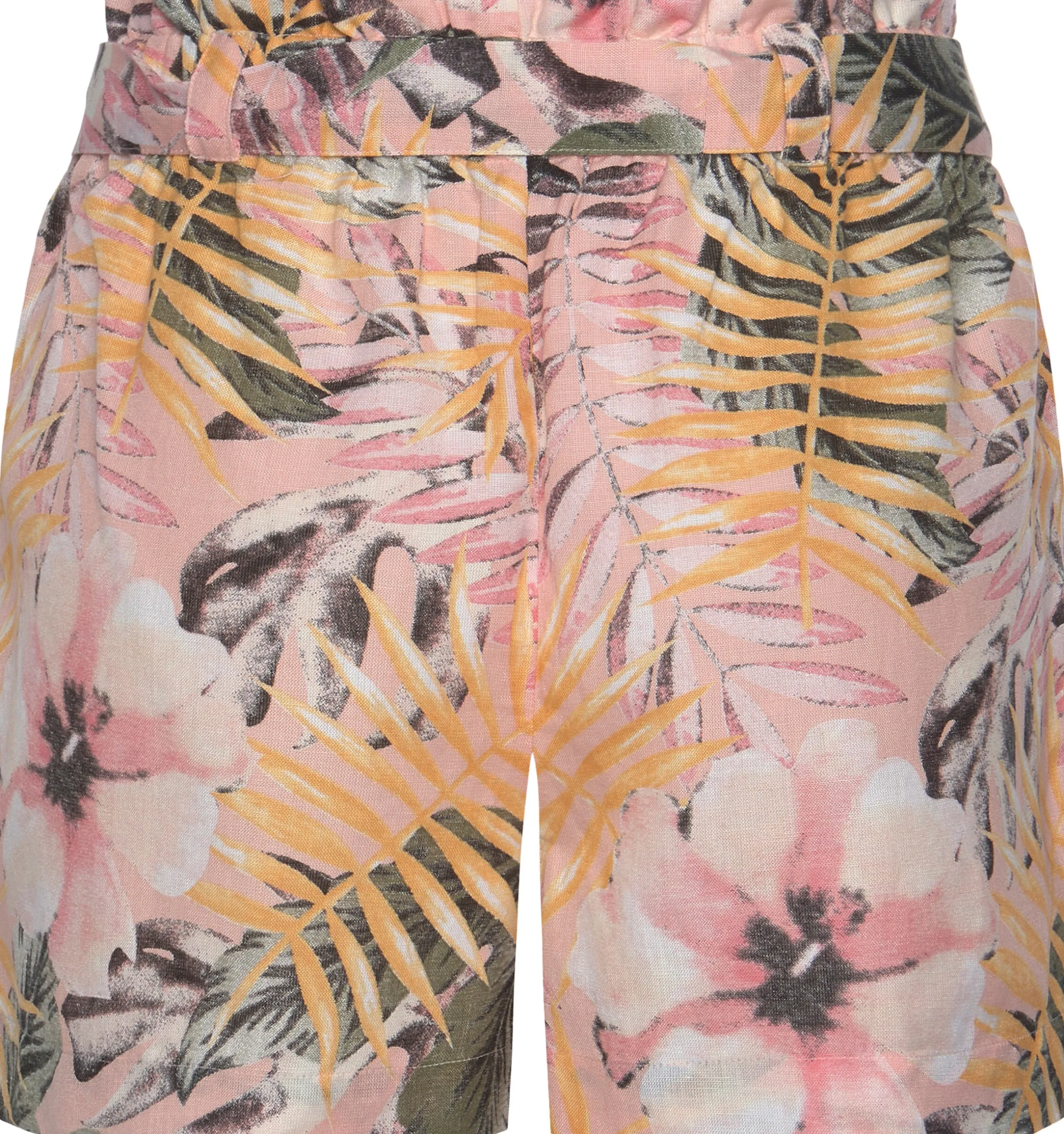 Strandmode|LASCANA Shorts apricot-bedruckt