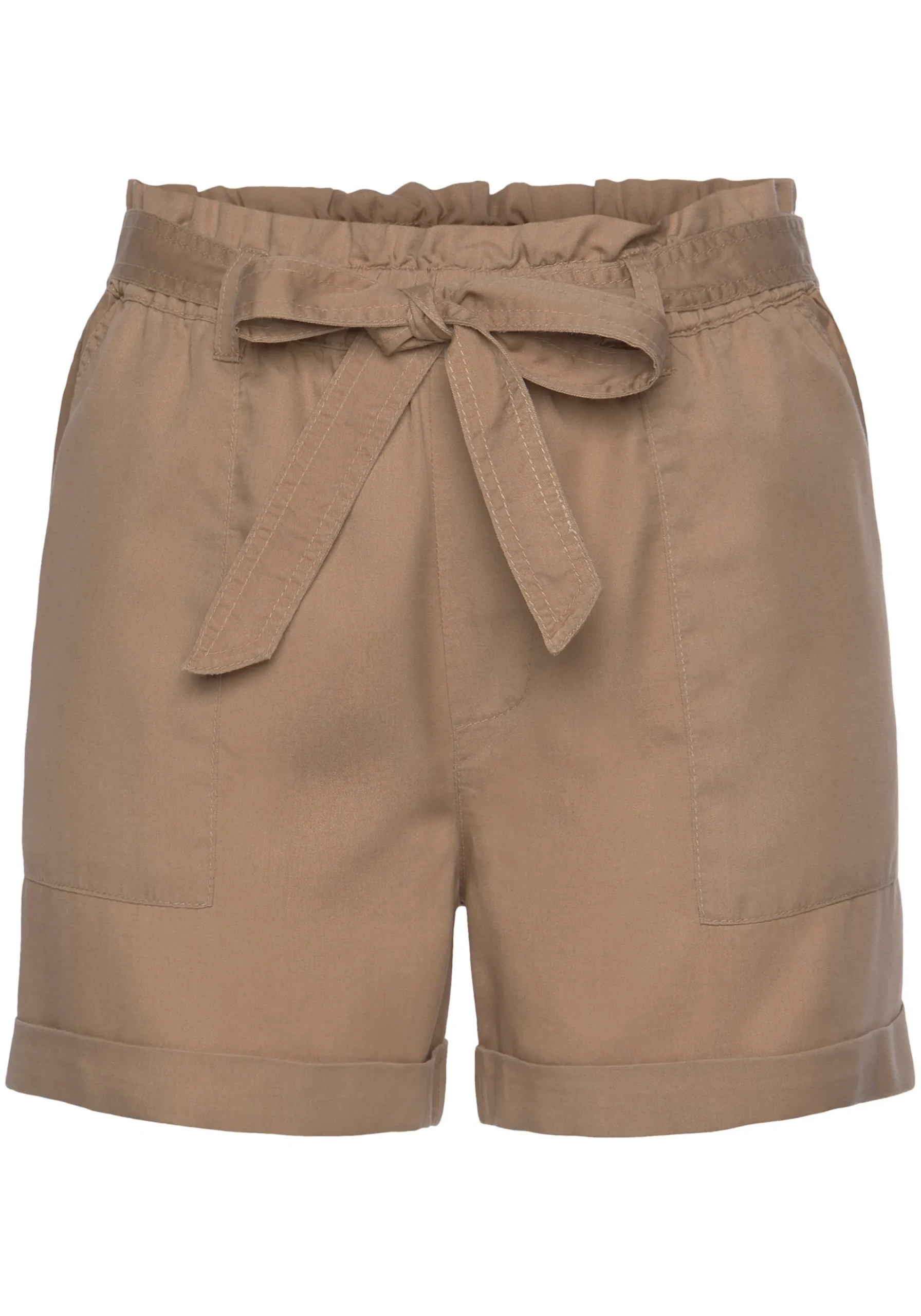 Strandmode|Hosen|Buffalo Shorts camelfarben