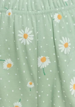 Nachtwäsche|Vivance Dreams Shorty jade-gemustert