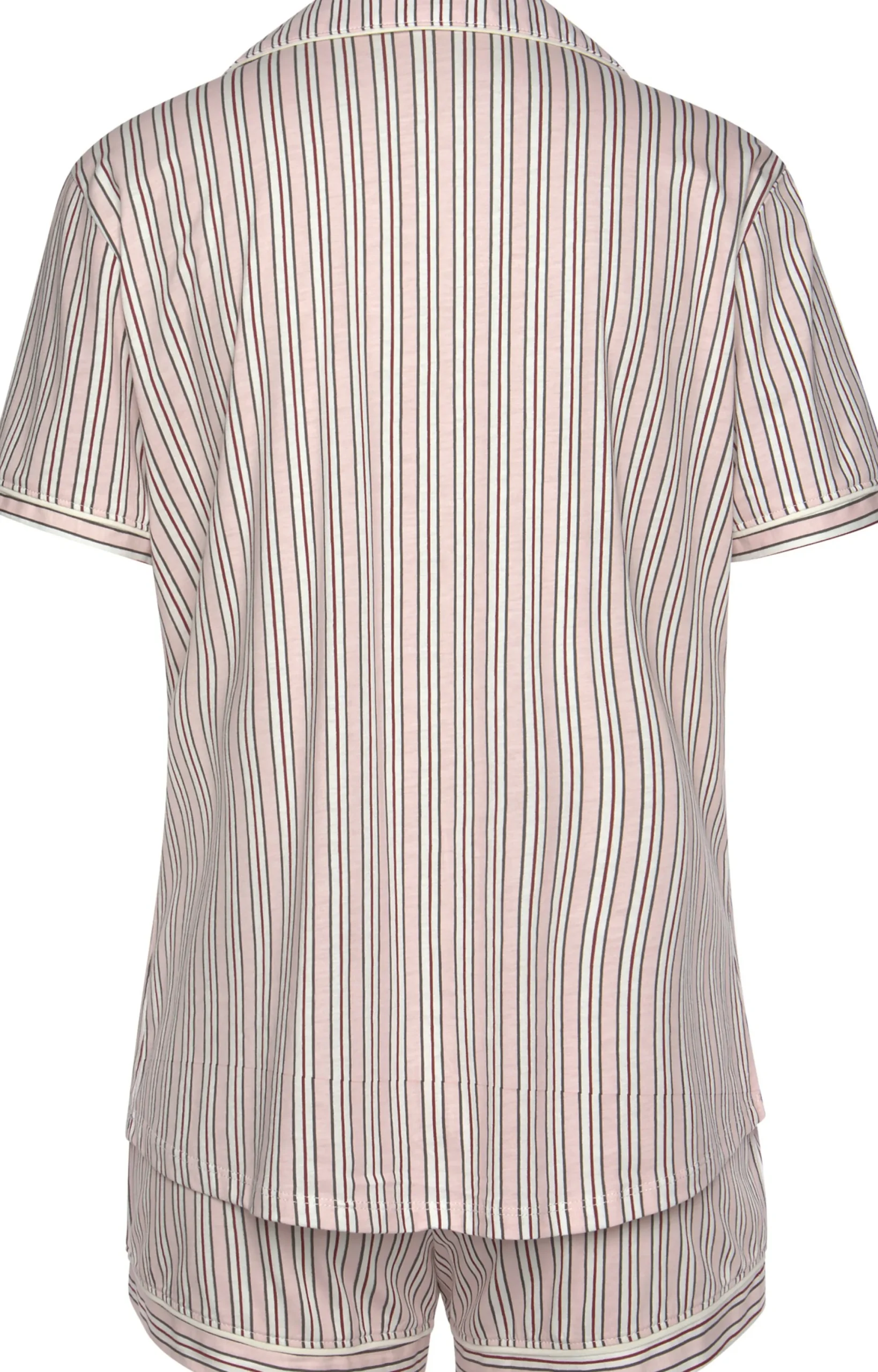 Nachtwäsche|s.Oliver Shorty blassrosa-gestreift