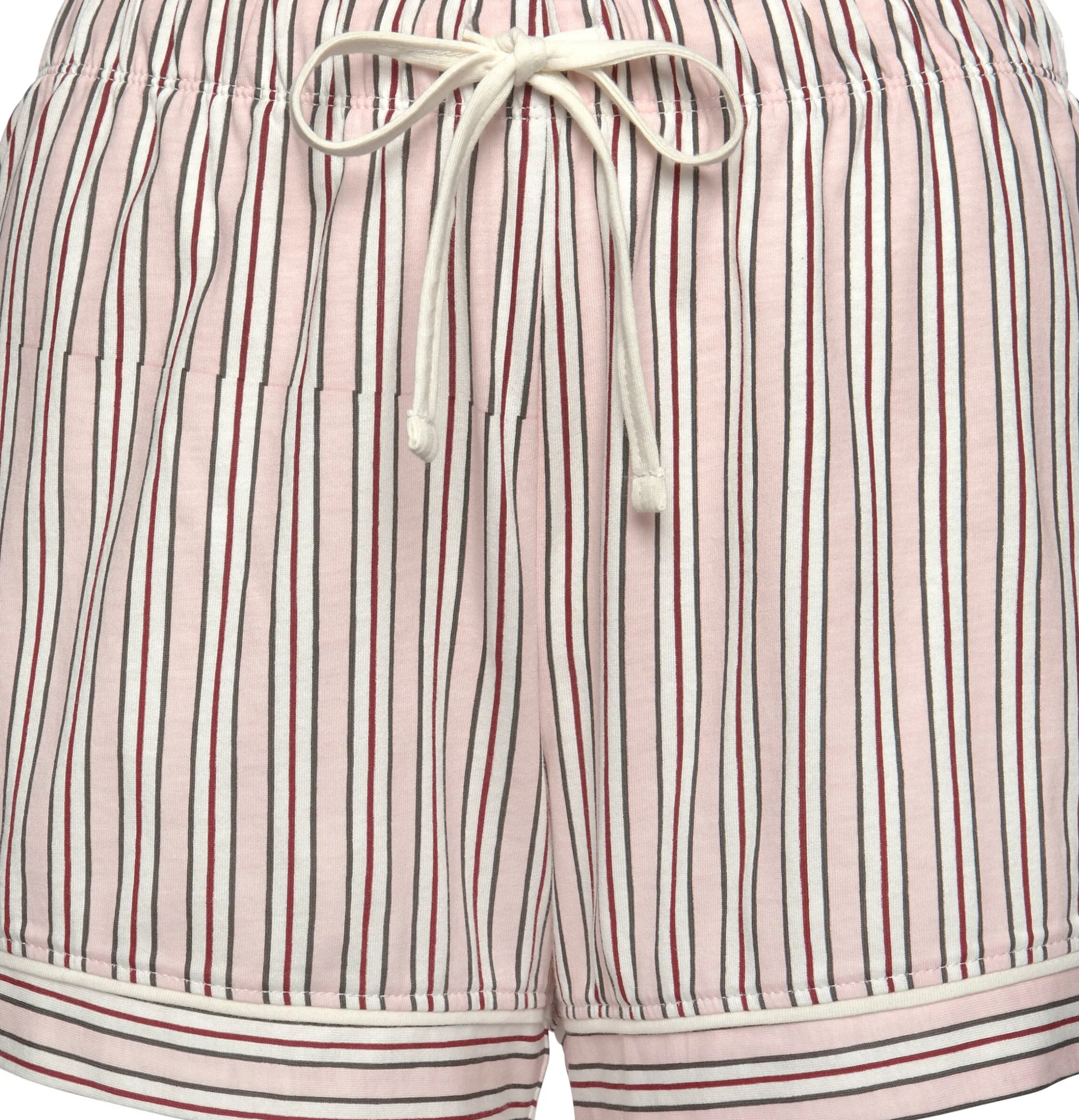 Nachtwäsche|s.Oliver Shorty blassrosa-gestreift