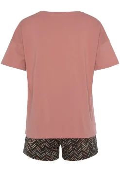Nachtwäsche|Vivance Dreams Shorty aprikose