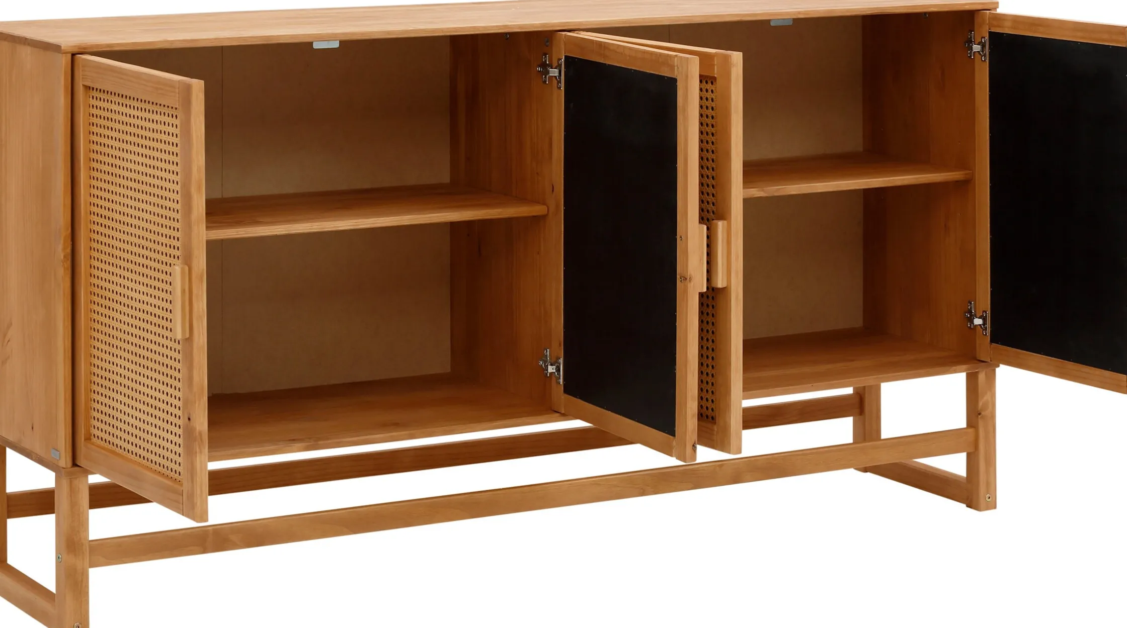Side- & Highboards|Home affaire Sideboard honigfarben/natur