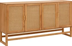 Side- & Highboards|Home affaire Sideboard honigfarben/natur