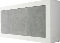 Side- & Highboards|INOSIGN Sideboard weißhochglanzlack/beton-optik
