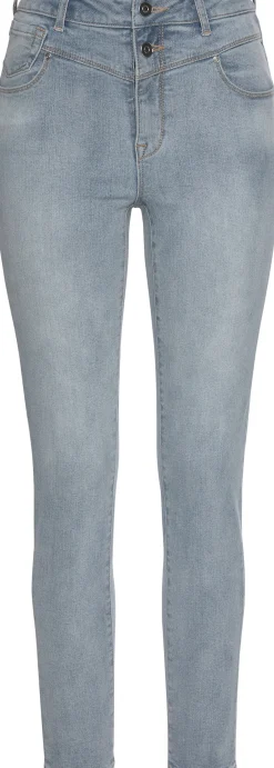 Jeans|LASCANA Skinny-fit-Jeans blue-washed