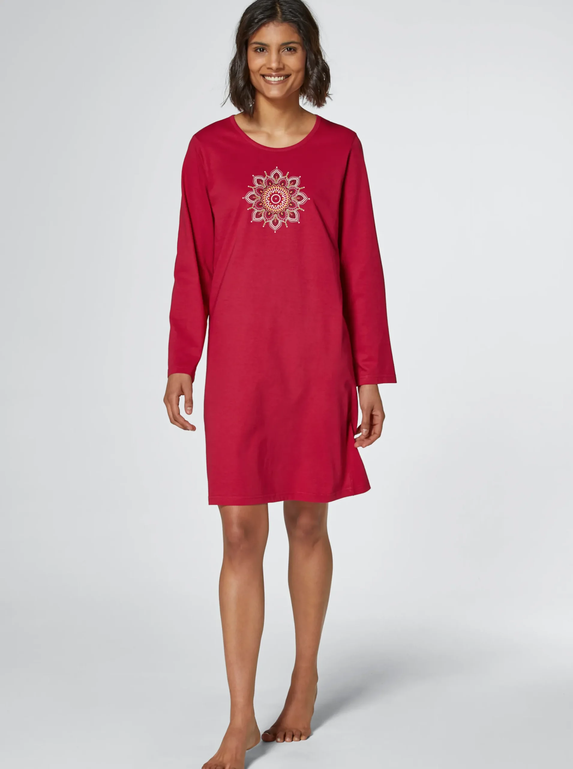 Nachtwäsche|Comtessa Sleepshirt rot