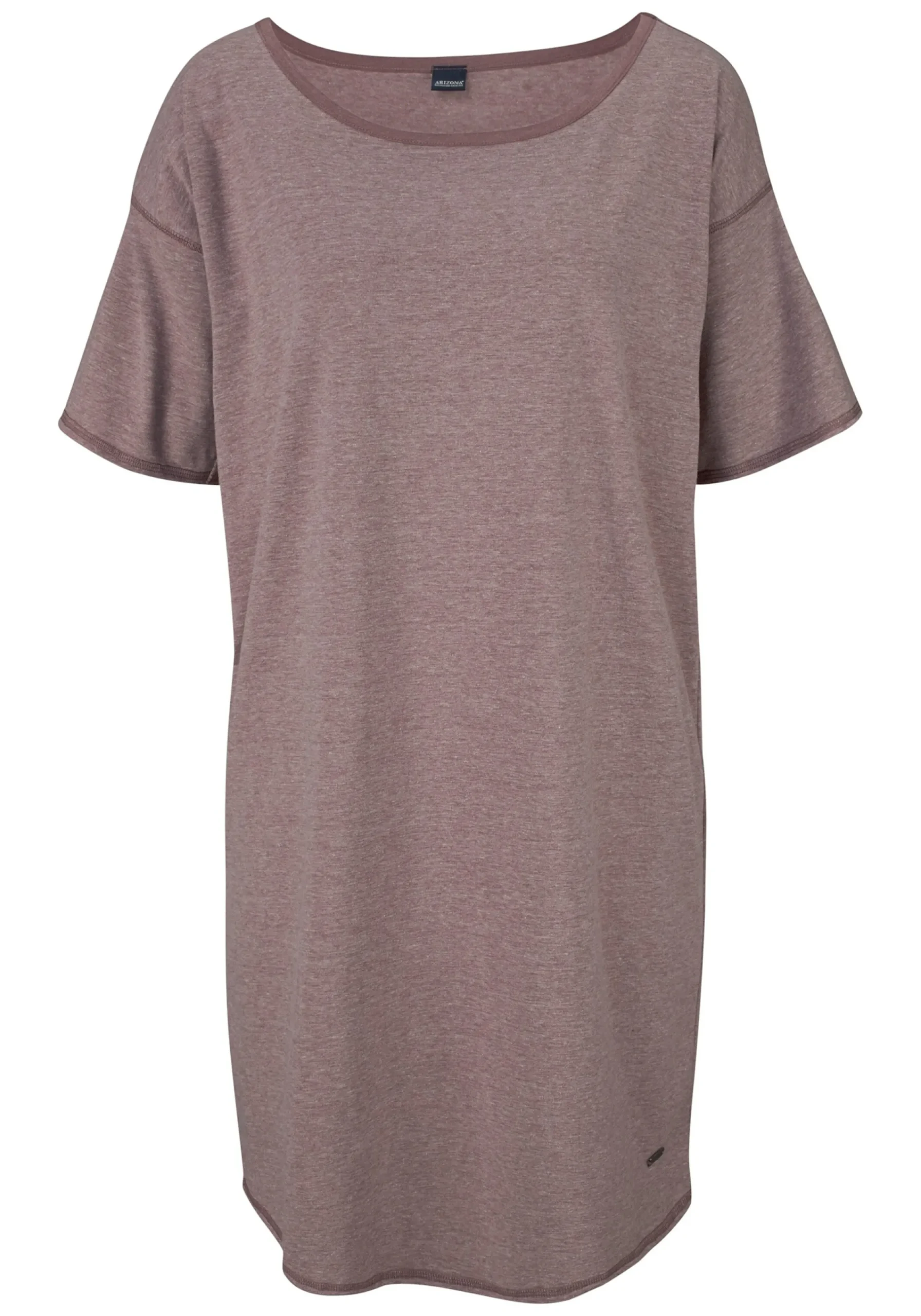 Nachtwäsche|Arizona Sleepshirt mauve-meliert