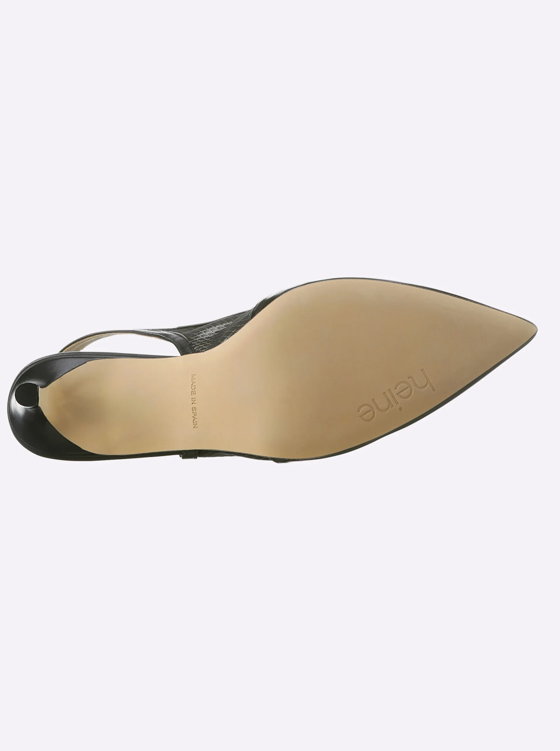Pumps|heine Slingpumps schwarz