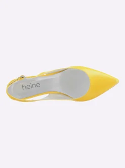 Pumps|heine Slingpumps gelb