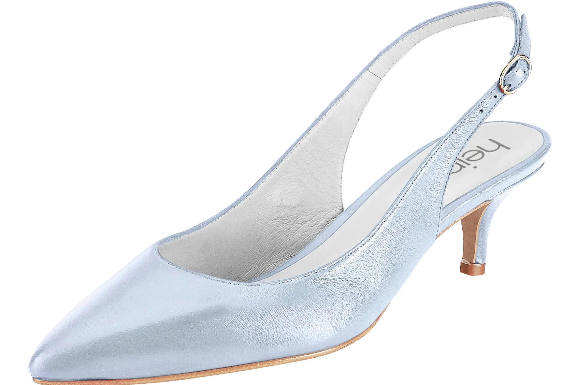 Pumps|heine Slingpumps hellblau