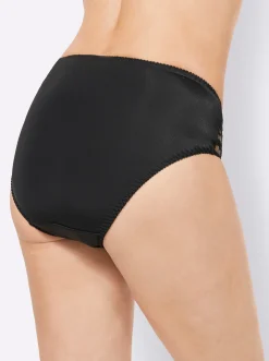 Unterhosen|Sassa Slip schwarz+anthrazit