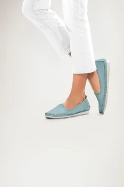 Mokassins & Slippers|Andrea Conti Slipper hellblau