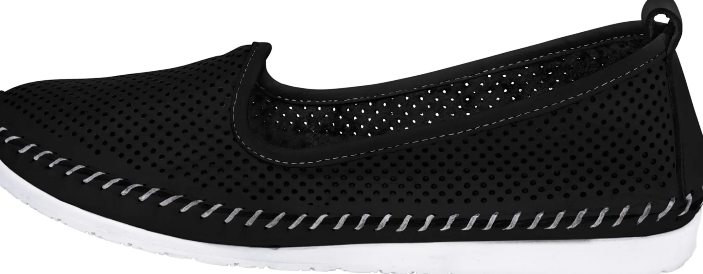 Mokassins & Slippers|Andrea Conti Slipper schwarz