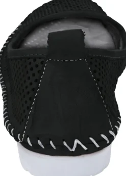 Mokassins & Slippers|Andrea Conti Slipper schwarz