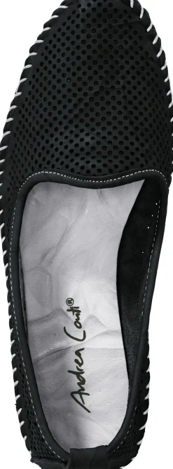 Mokassins & Slippers|Andrea Conti Slipper schwarz