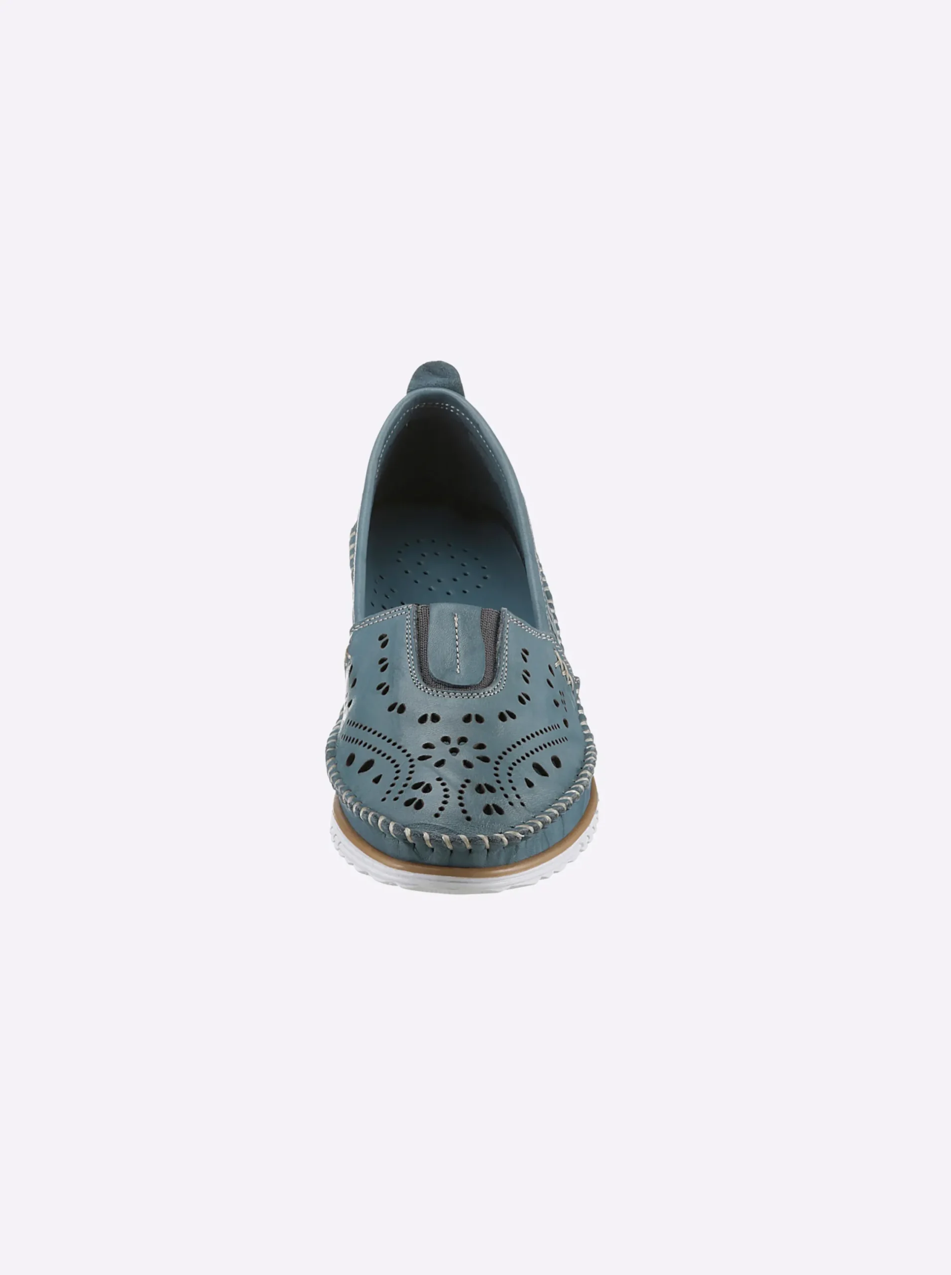 Mokassins & Slippers|Andrea Conti Slipper jeansblau