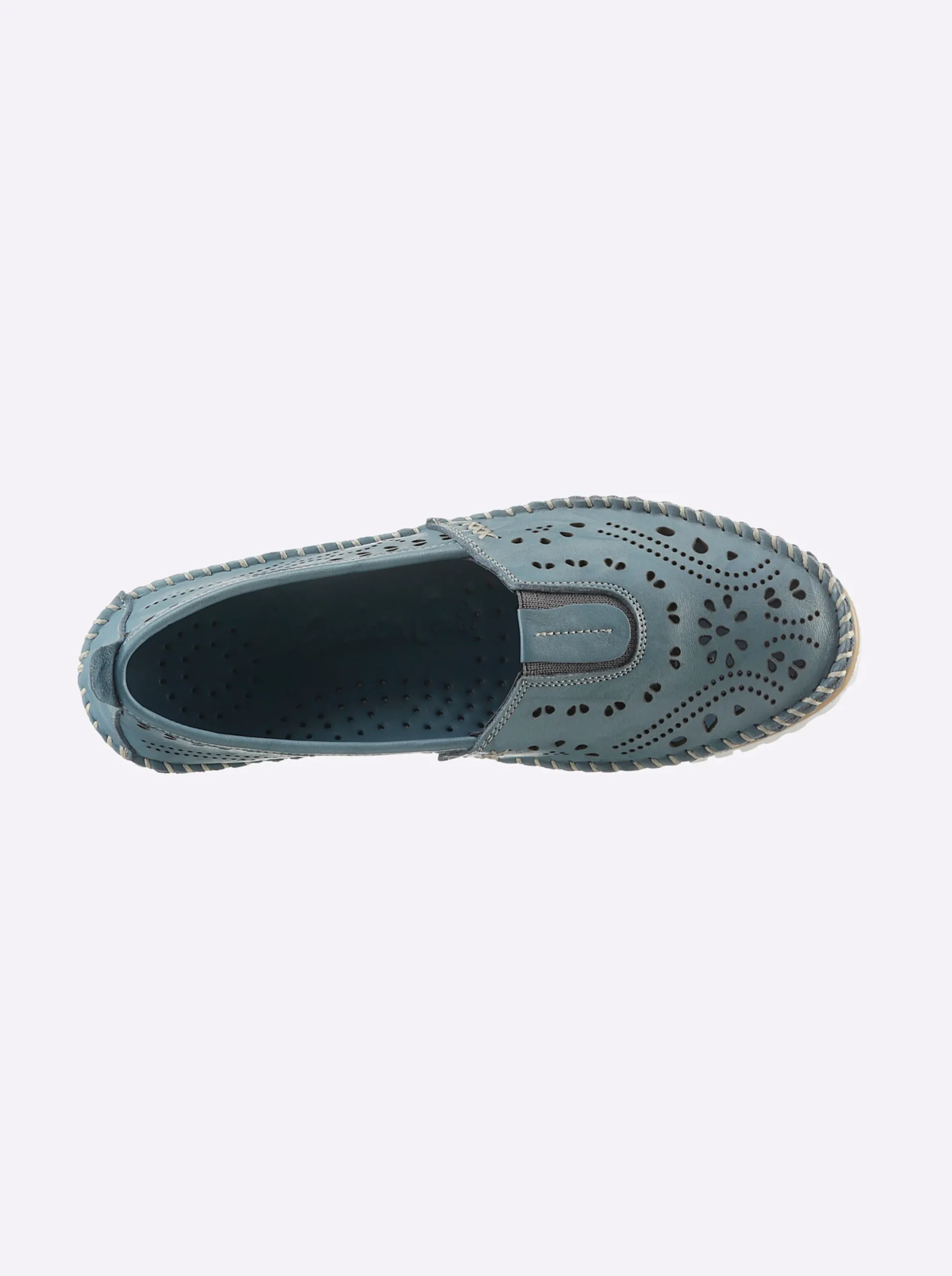 Mokassins & Slippers|Andrea Conti Slipper jeansblau