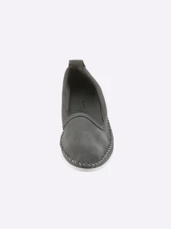 Mokassins & Slippers|Andrea Conti Slipper grau