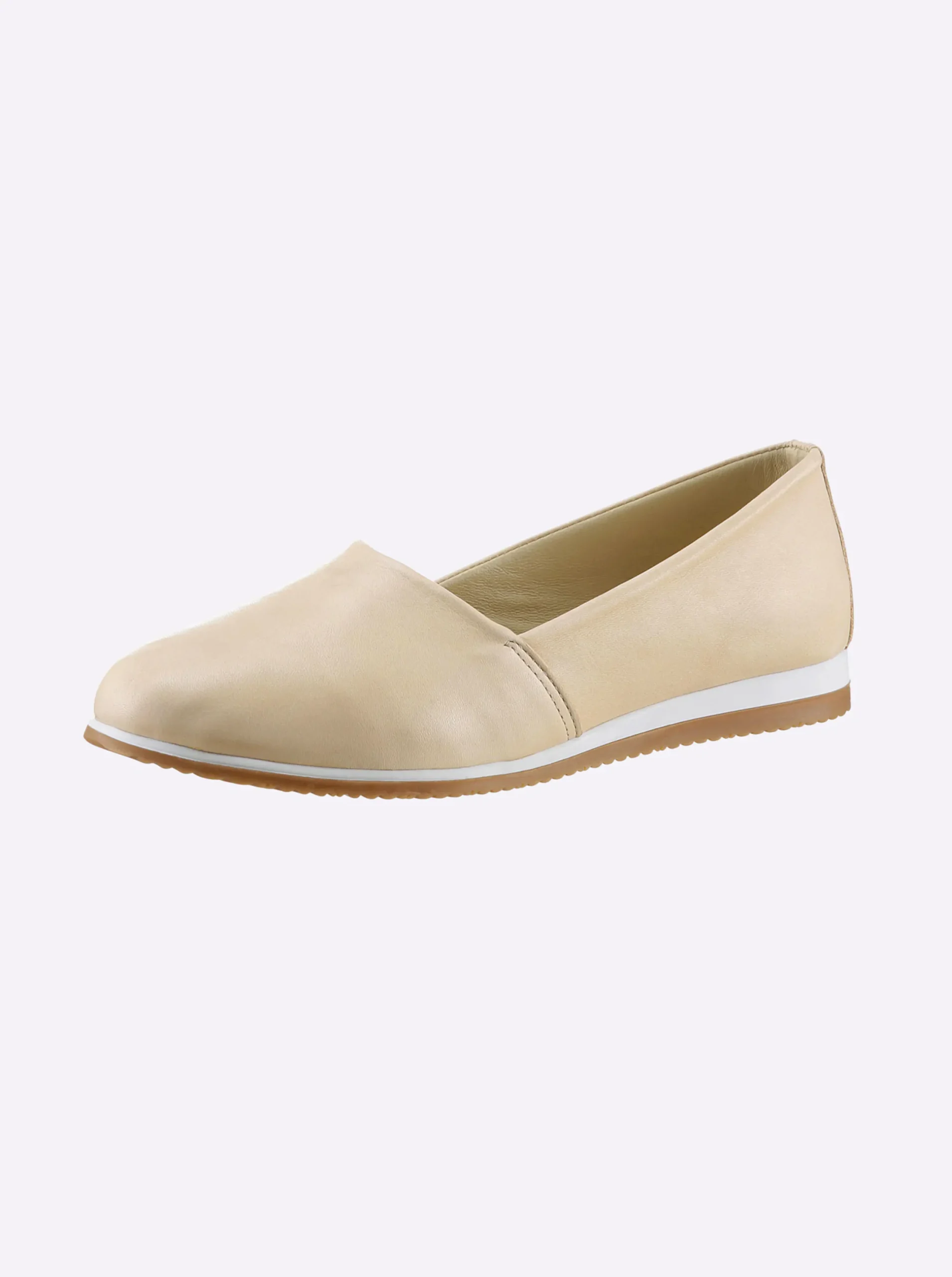Mokassins & Slippers|Andrea Conti Slipper creme
