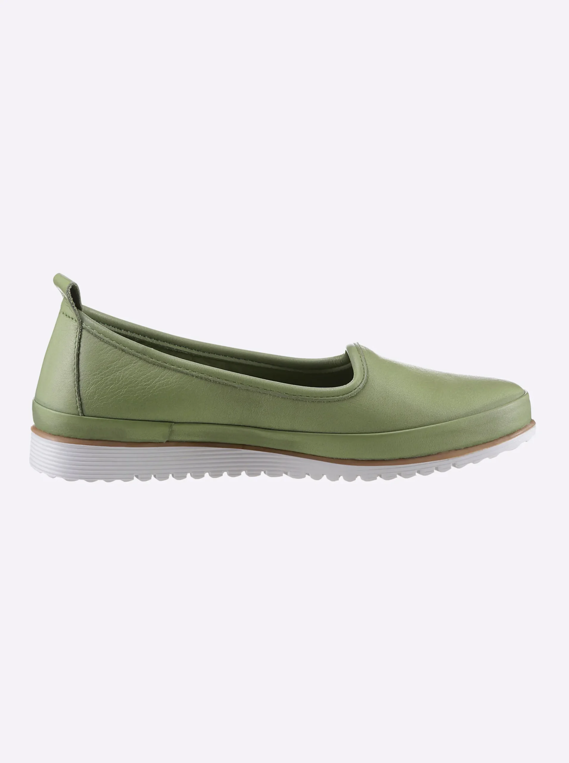 Mokassins & Slippers|Andrea Conti Slipper lindgrün
