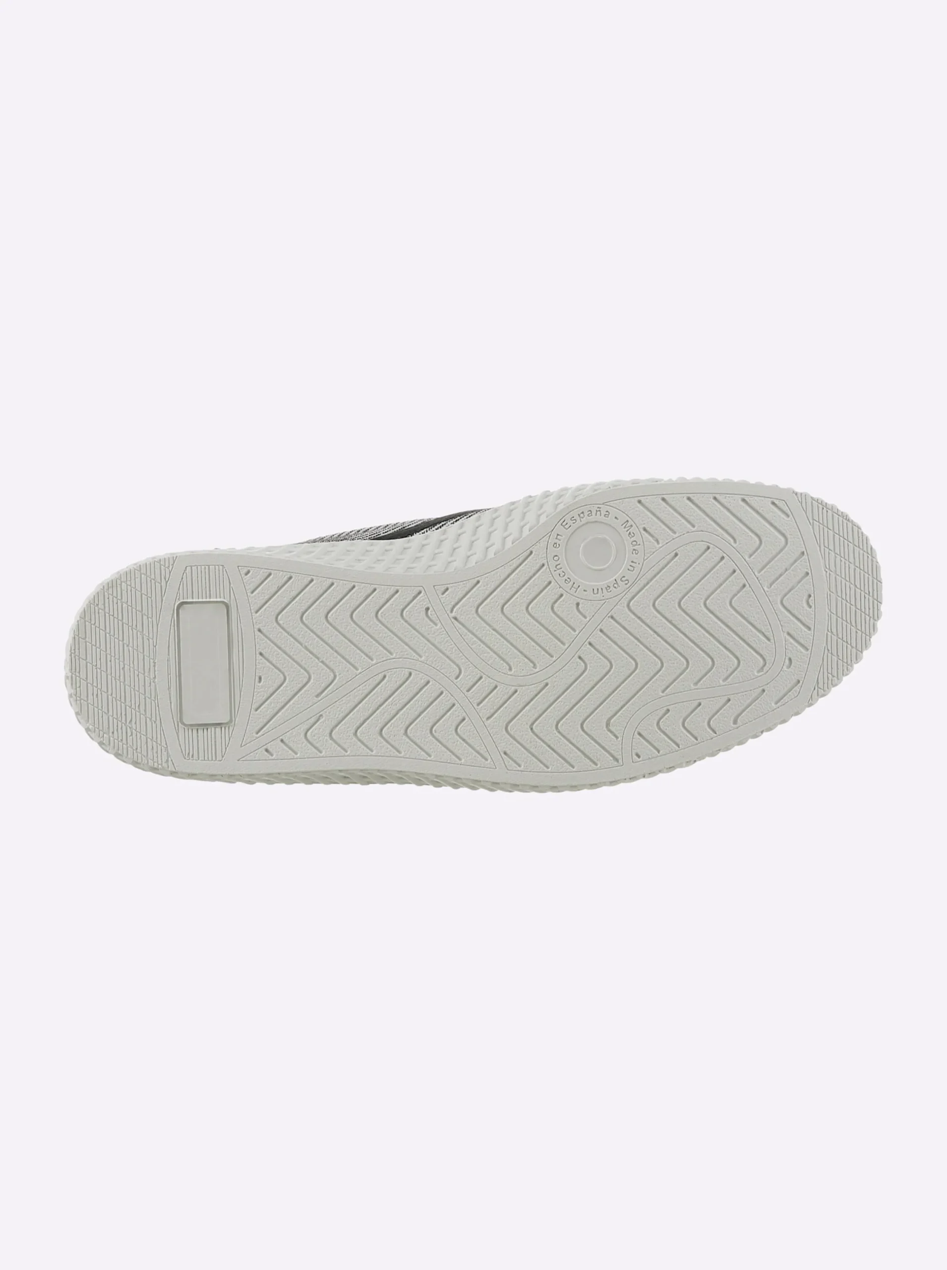 Mokassins & Slippers|heine Slipper weiß-schwarz