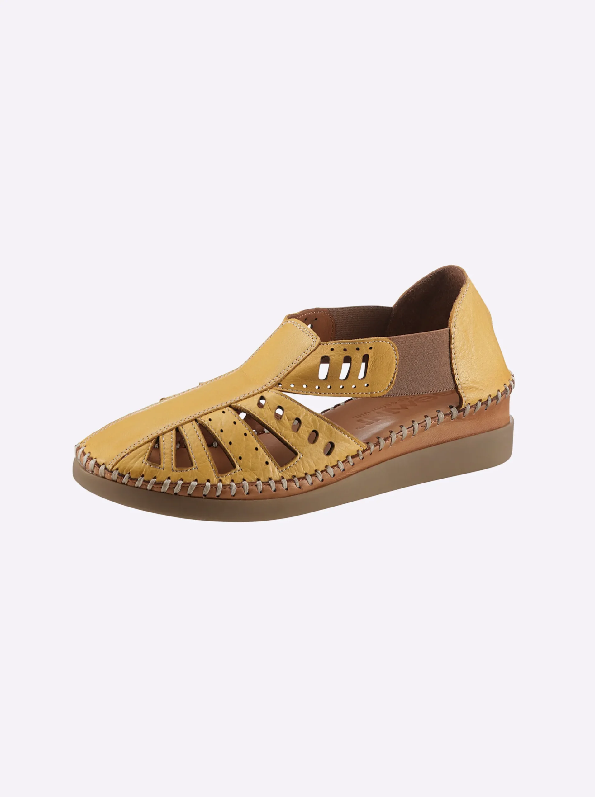 Mokassins & Slippers|Gemini Slipper gelb