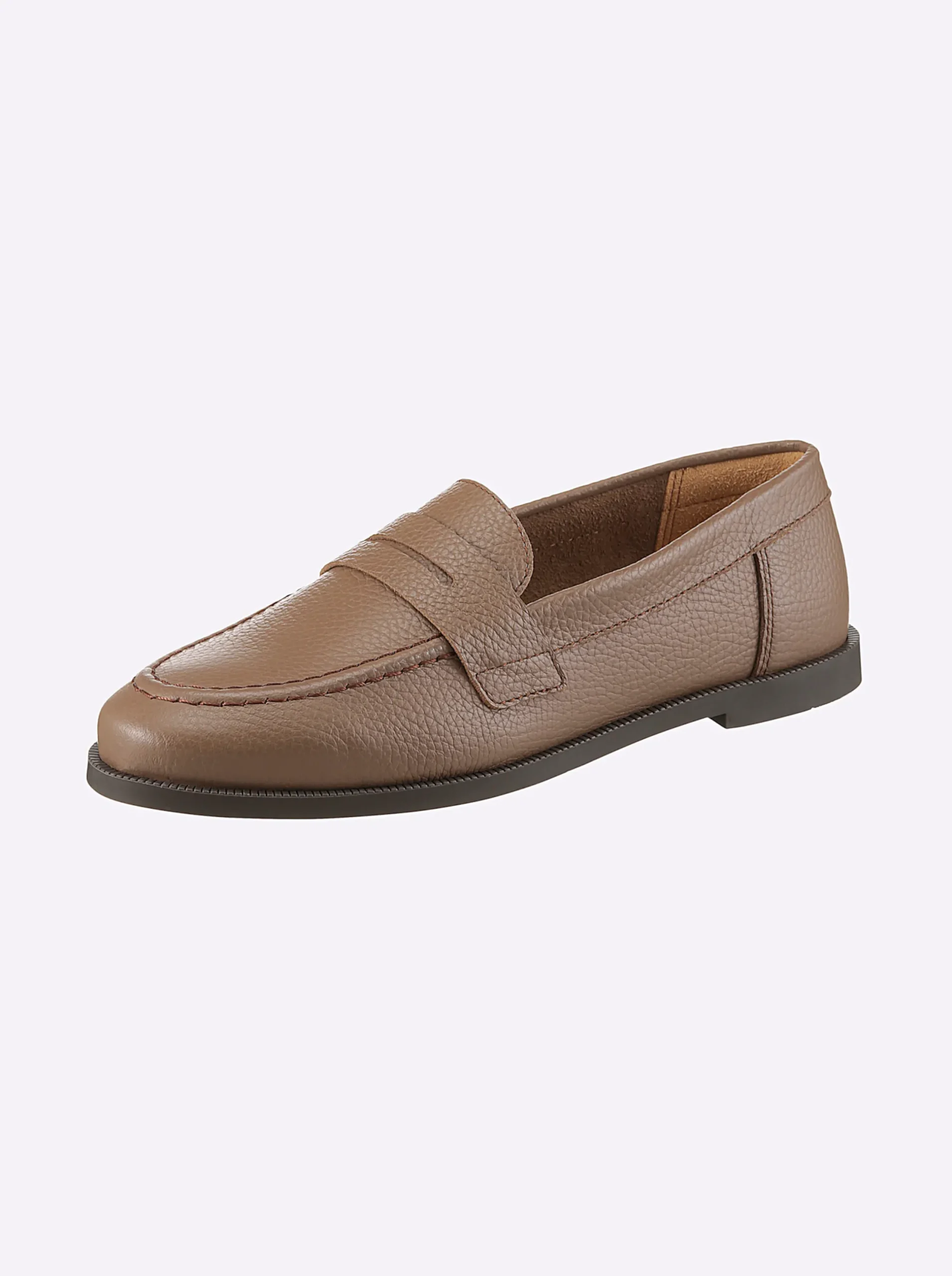 Mokassins & Slippers|heine Slipper taupe