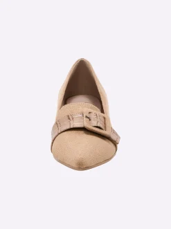 Mokassins & Slippers|heine Slipper beige